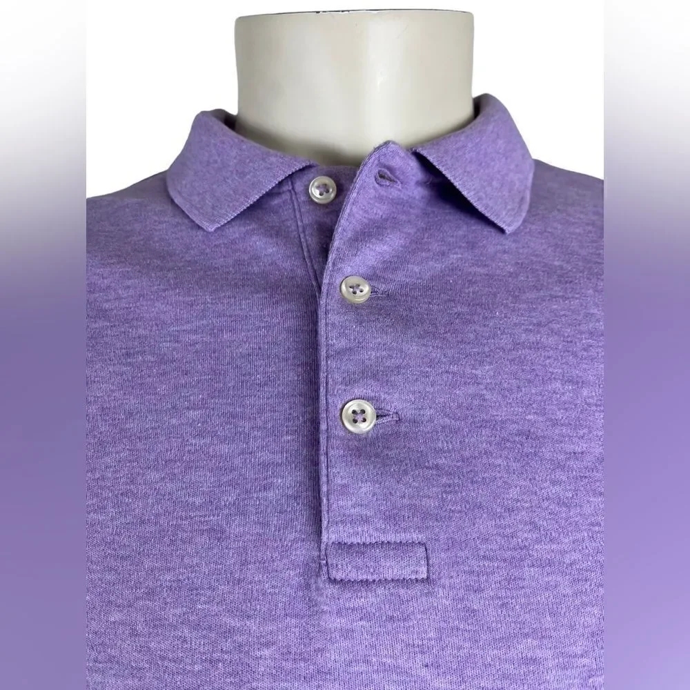 Polo by Ralph Lauren Men's S/S Classic Fit in Heather Purple Like New Size XL